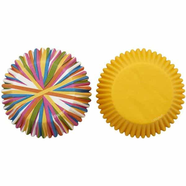 Muffinsforme Wilton - Color wheel - 75 stk