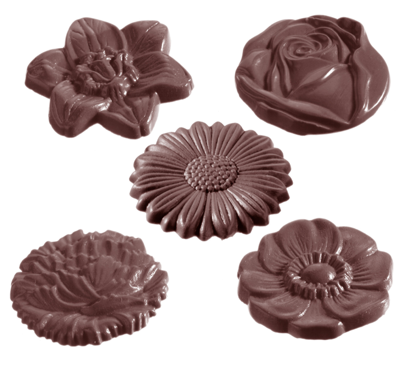 Billede af Chokoladeform Flowers