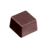 Chokolade firkant 24 stk. CW2150 Chocolate World