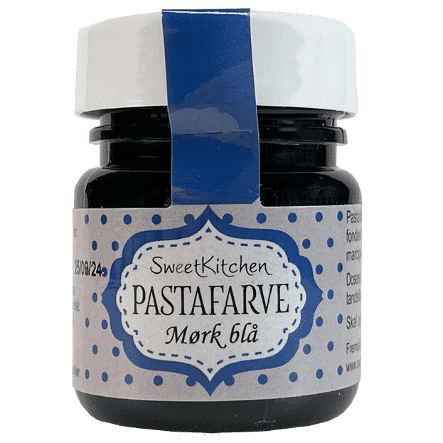 Pastafarve Mørk blå 25 g