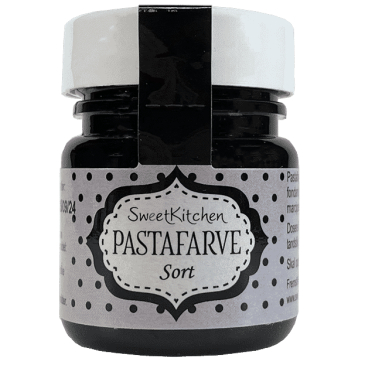 Pastafarve Sort 25 g 