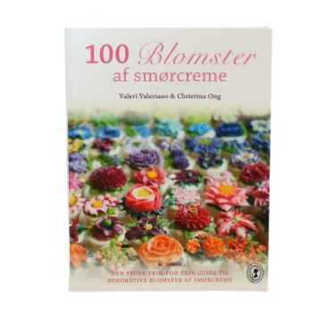 100 blomster af smørcreme