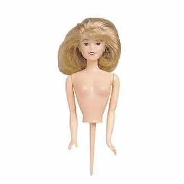 Kagepynt - Teen doll blond 