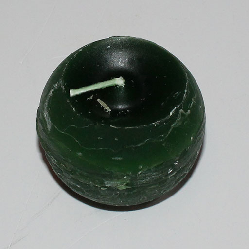 Rustik Kuglelys Mørkegrøn 6 cm (5701141760680)