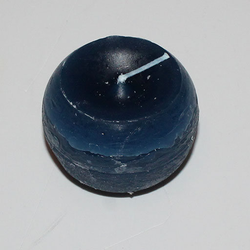 Rustik Kuglelys Mørkeblå 6 cm (5701141760659)