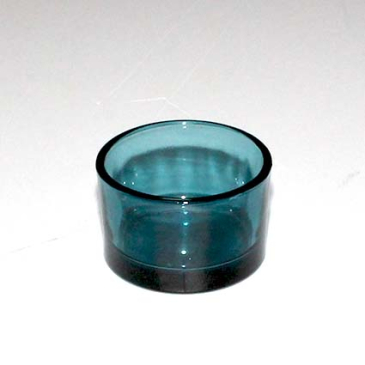Fyrfadsglas Blå Ø 5 cm x H 3,5 cm