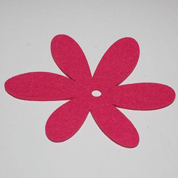 Pink Flora A Filtblomst Ø 19 cm