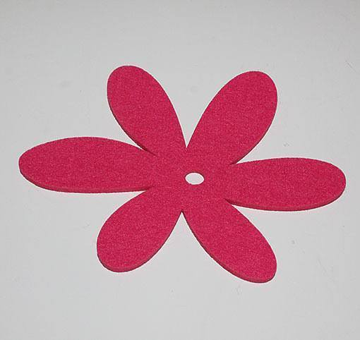 Pink Flora A Filtblomst Ø 19 cm