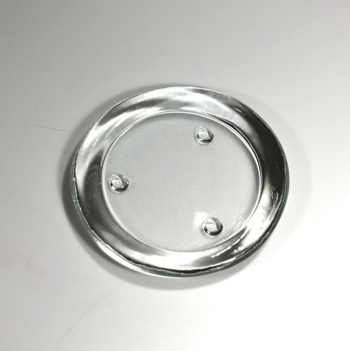 rund glasfad 11 cm i diameter