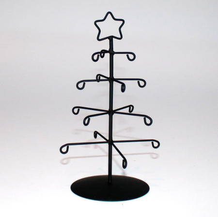 Elfi juletræ sort metal