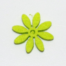 Filt blomst Daisy - 1 stk. - Ø 2 cm - Lime