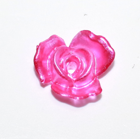 Blomst Rose Pearl - Ø 2 cm - pink