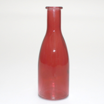 Glasflaske - 18,5 cm - Pink