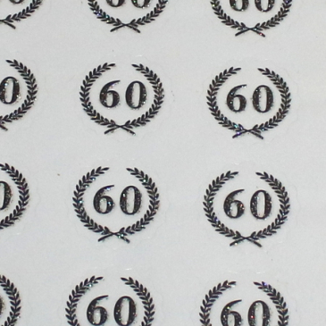 Sølv Oblater 60 år - 40 stk.