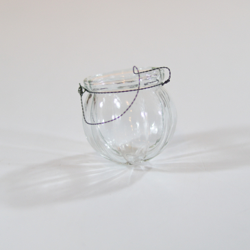 Rund vase - Hængende - Glas - 6 cm